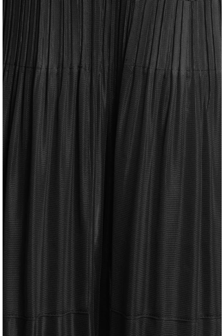 Pleated Sleeveless Jumpsuit, Alternate, color, BLACK