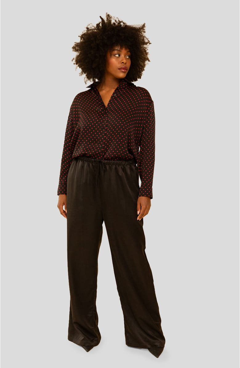 Whimsy + Row Denise Top, Main, color, Red Polka Dot