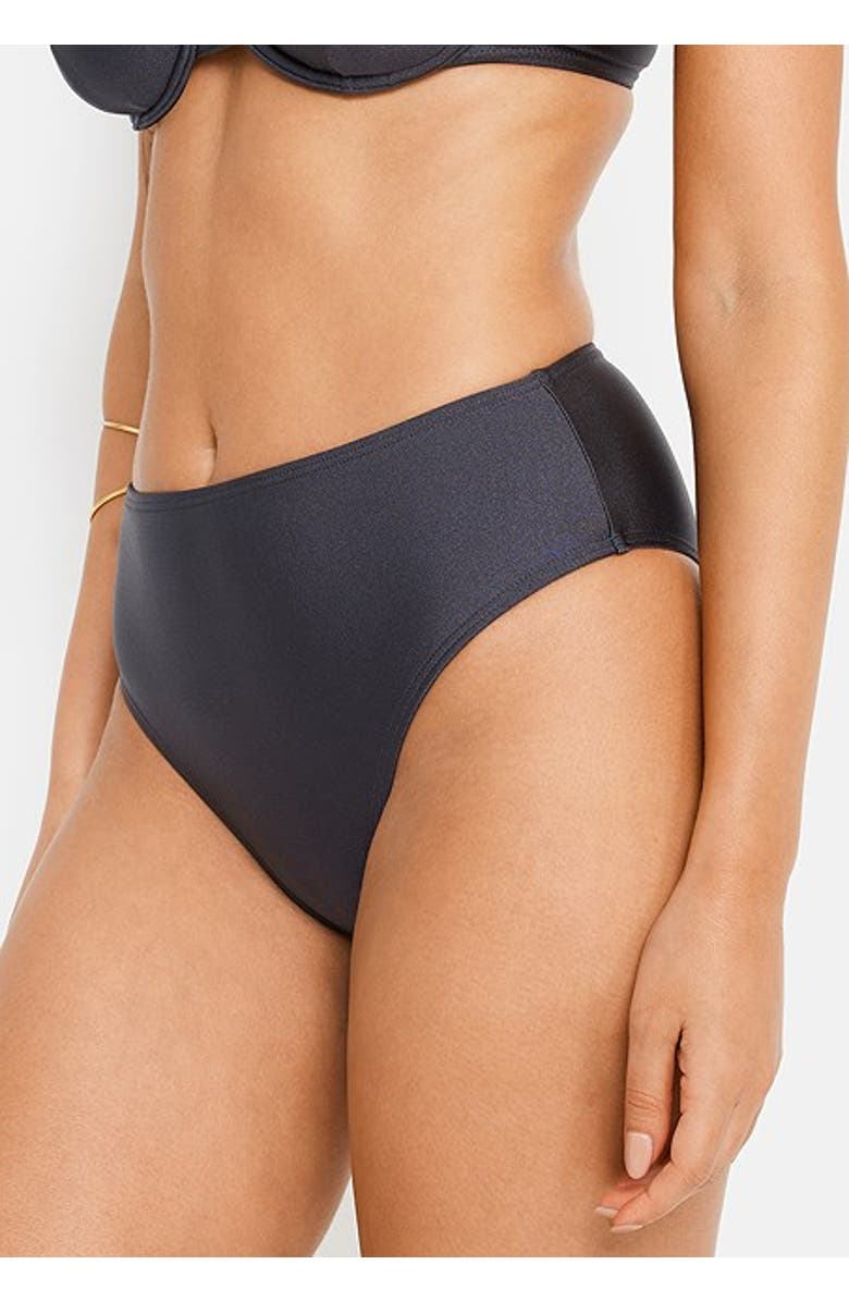 LSCN by LASCANA Women's Shimmer High Waisted Bikini Bottom, Alternate, color, 