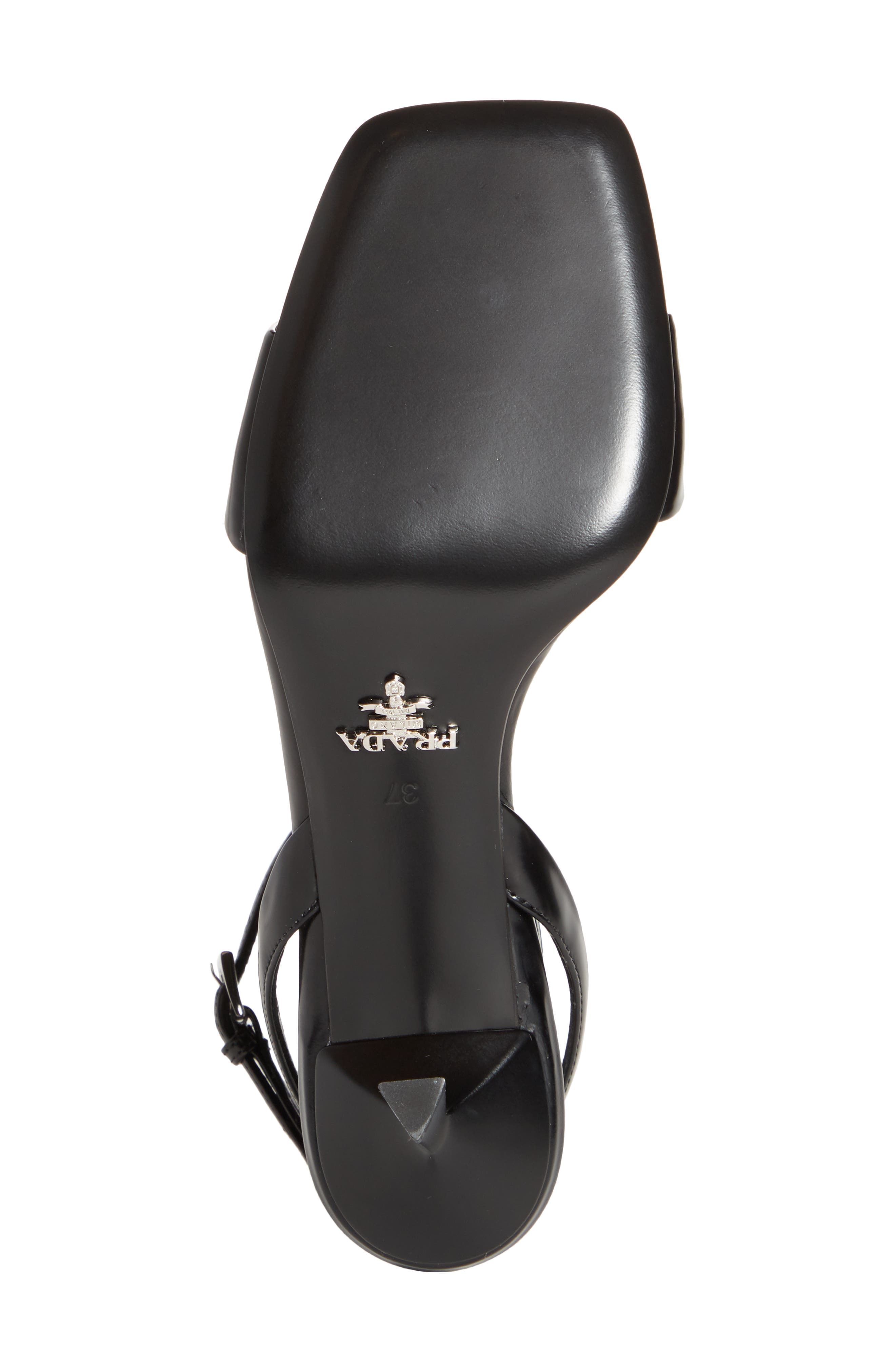 Prada Rose Ankle Strap Sandal, Alternate, color, 