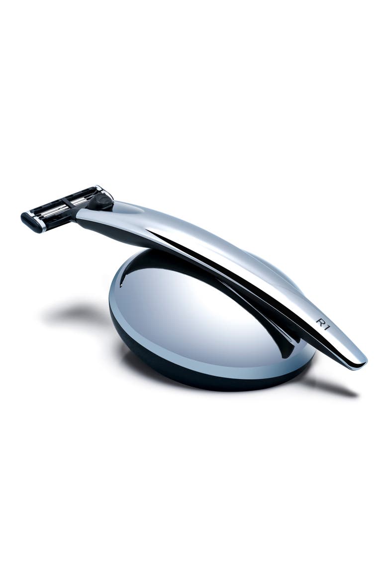 R1 Chrome Razor and Stand, Main, color, CHROME