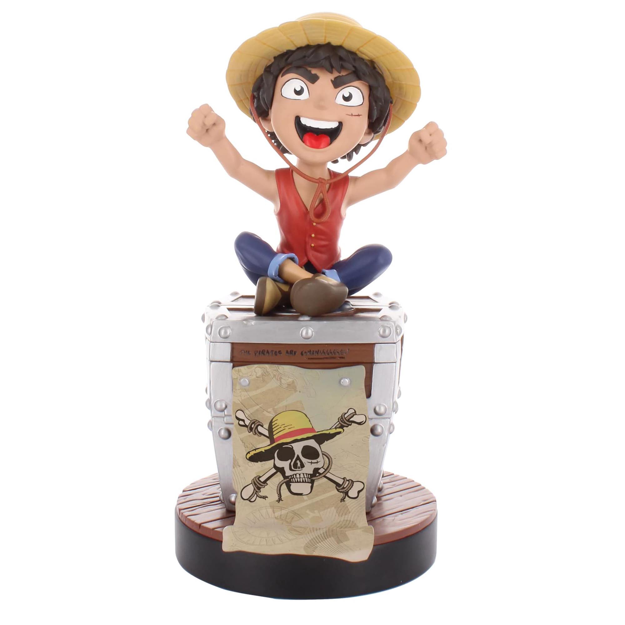 Exquisite Gamiing One Piece Luffy Cable Guys Original Controller & Phone Holder in Multicolored 