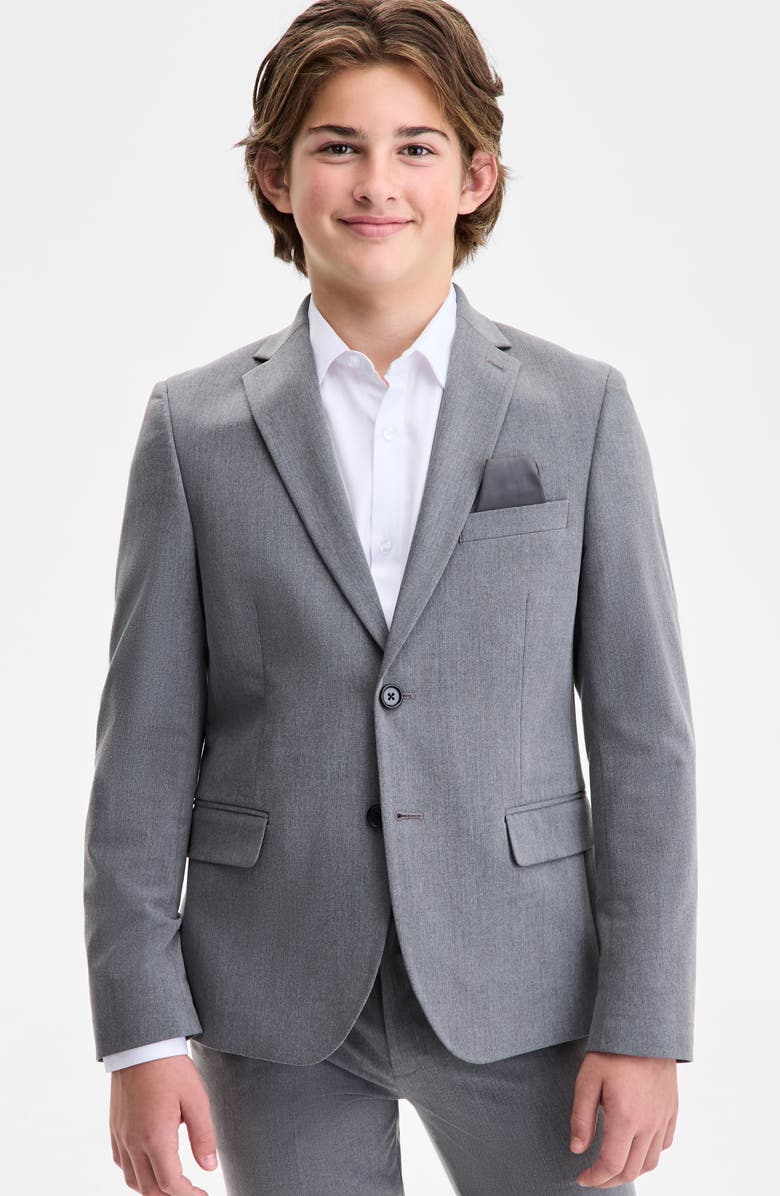Brooks Brothers Kids' Two-Piece Suit, Alternate, color, Grey