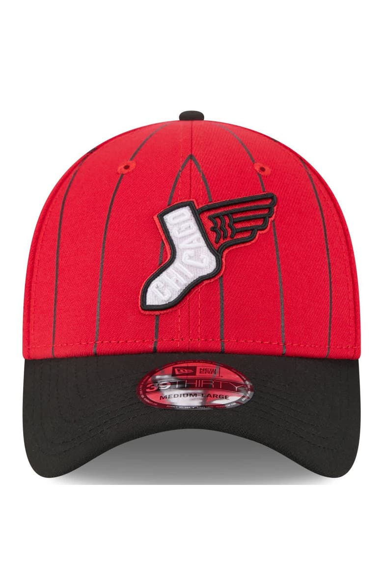 New Era Men's New Era Red/Black Chicago White Sox 2025 City Connect 39THIRTY Flex Hat, Alternate, color, Red