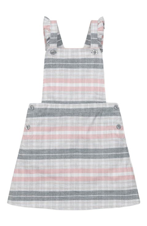 Baby Girls' Organic Ruffle Strap Skirtall, Infant