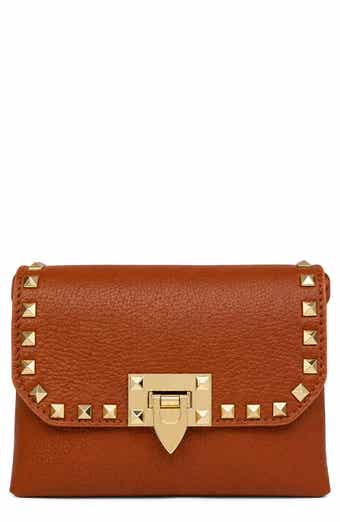 Camille Studded Leather Crossbody Bag