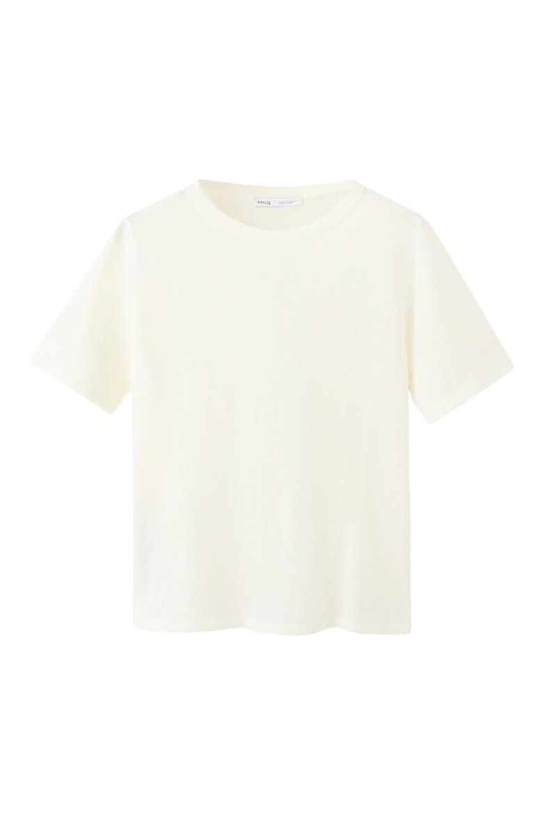 Short Sleeve Sweater, Alternate, color, ECRU