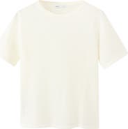 MANGO Short Sleeve Sweater