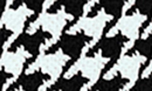 Boden Edinburgh Houndstooth Swing Coat In Black