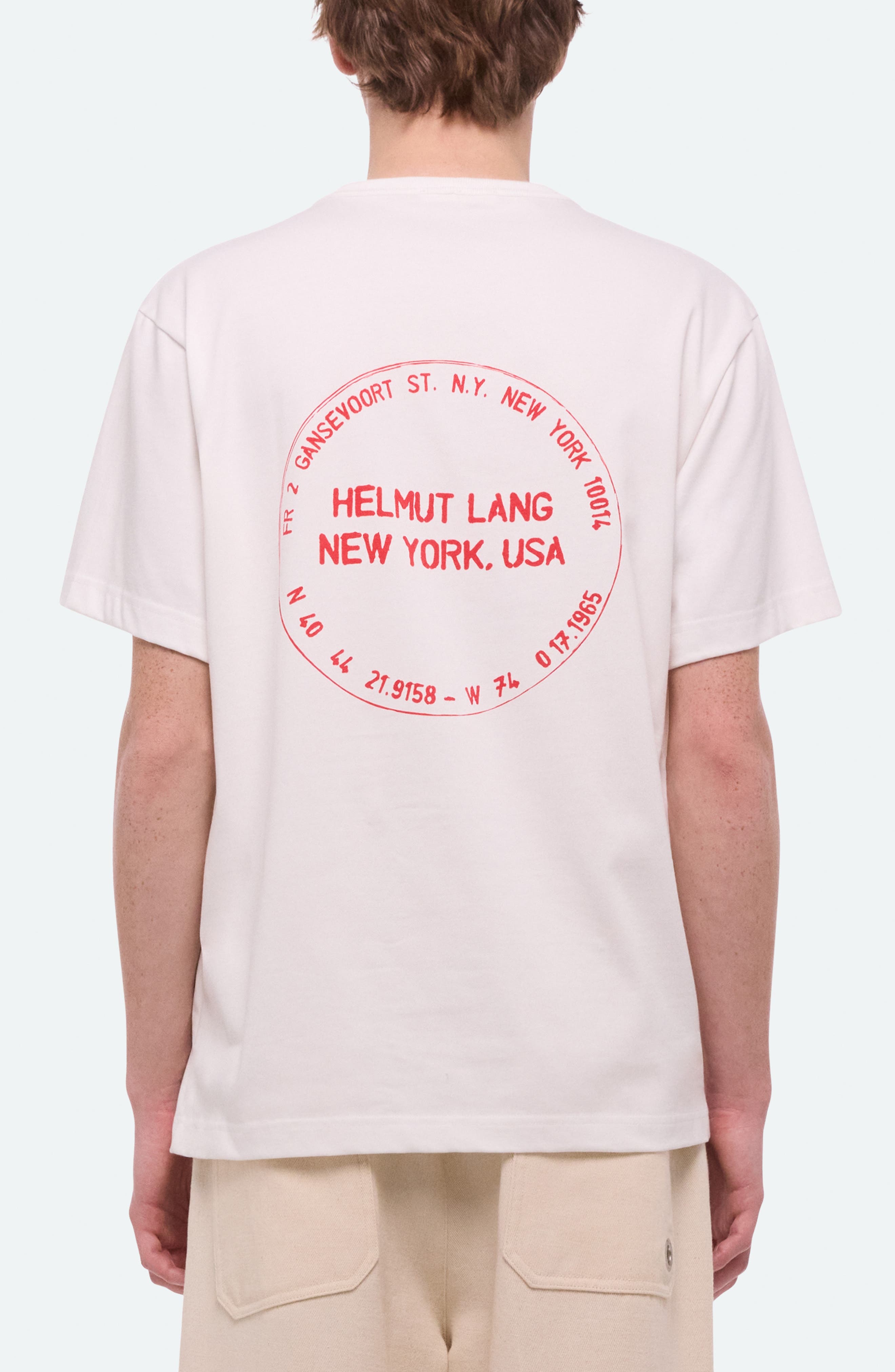 Stamp Cotton Graphic T-Shirt - image 2