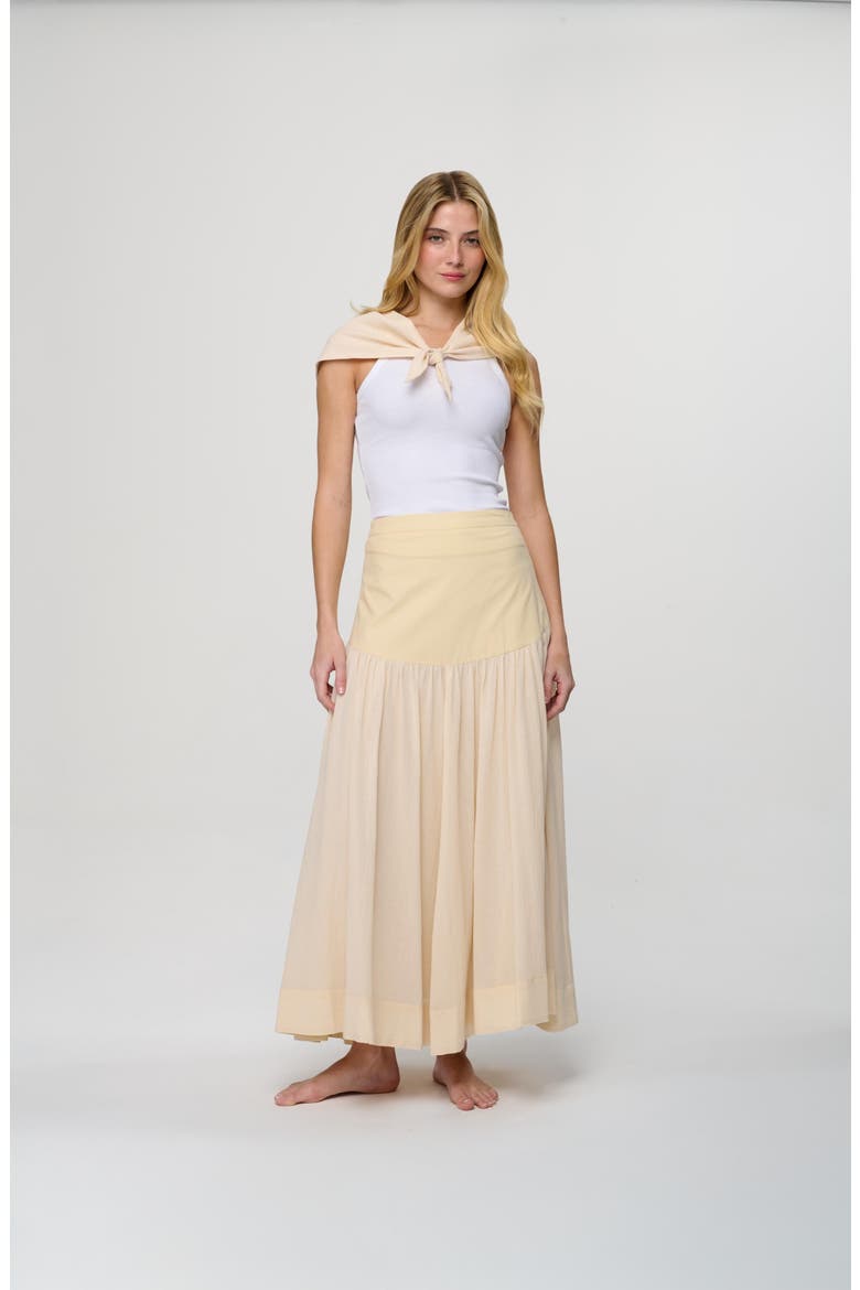 Gemma Skirt, Alternate, color, Buttercream
