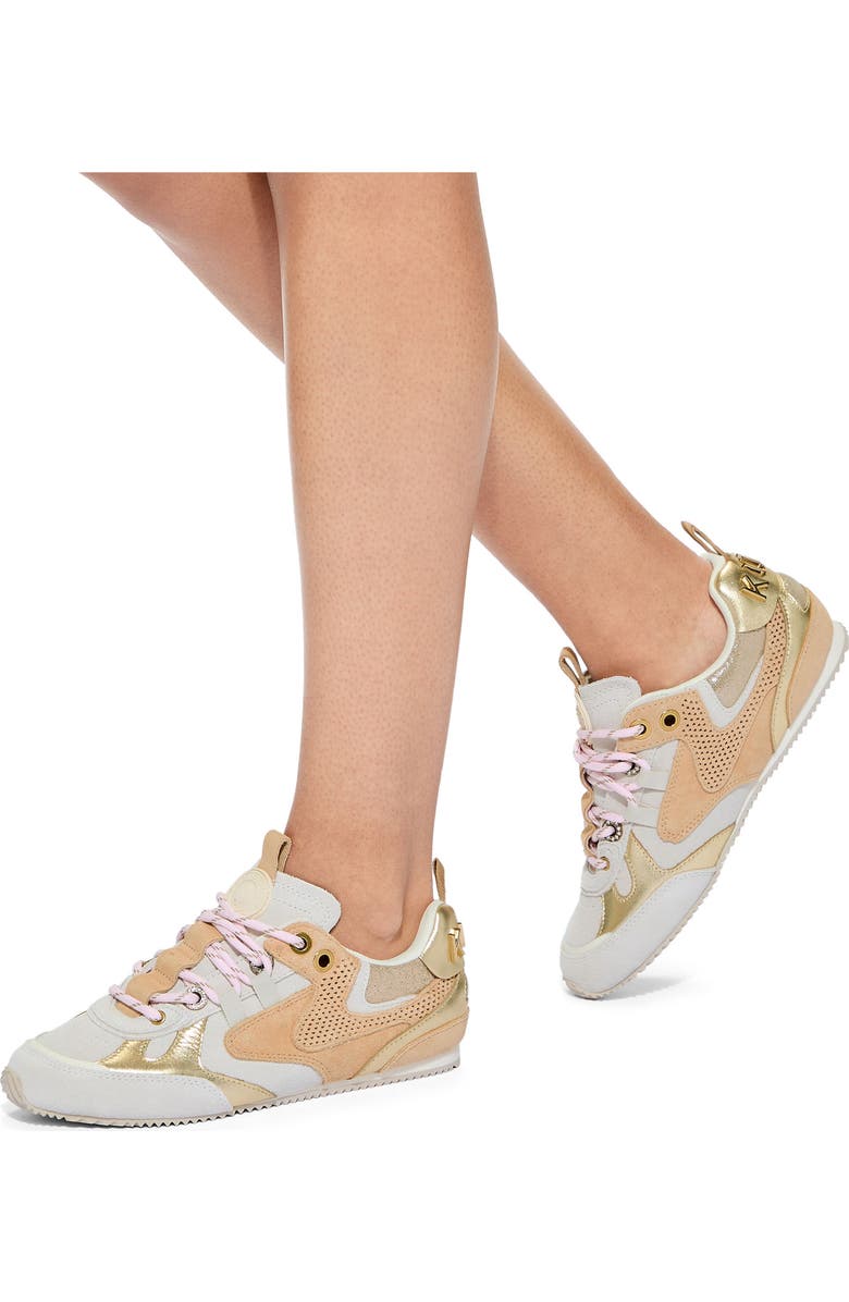 Kurt Geiger London Slim Runner Sneaker, Alternate, color, Open White