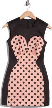 Marc Jacobs Polka Dot Satin Dress
