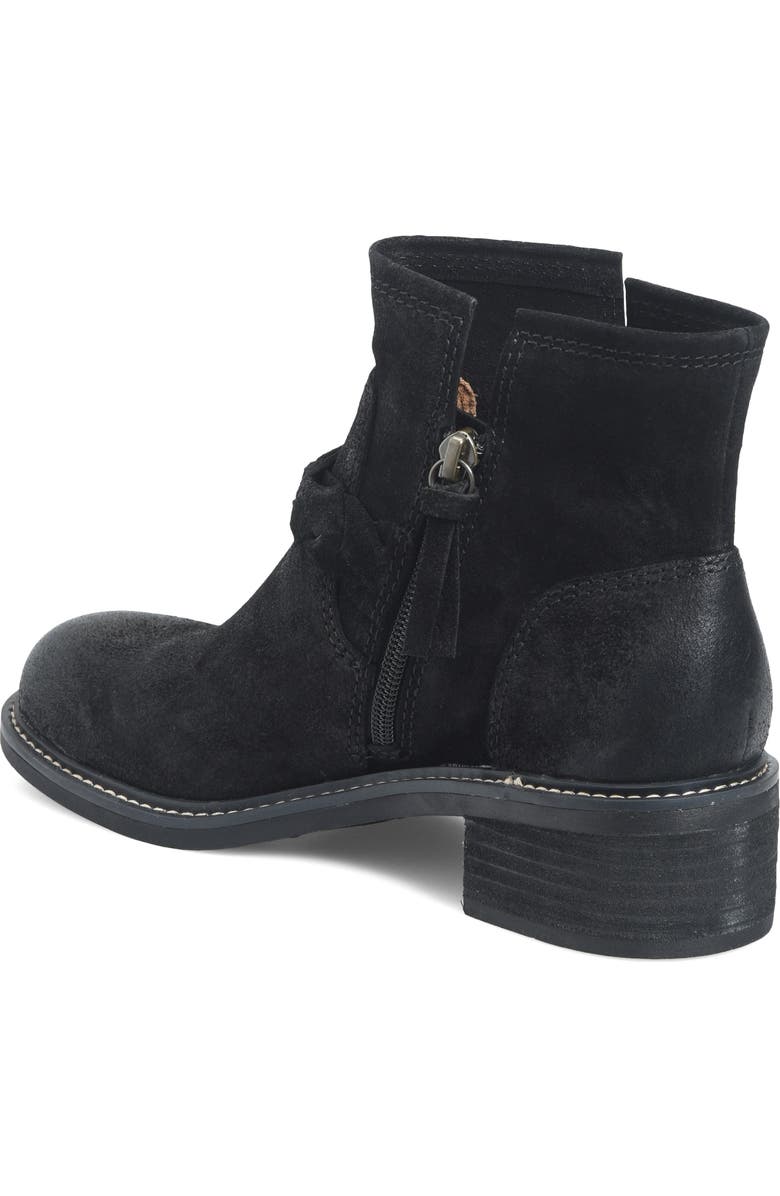 Söfft Miley Bootie, Alternate, color, Black Suede