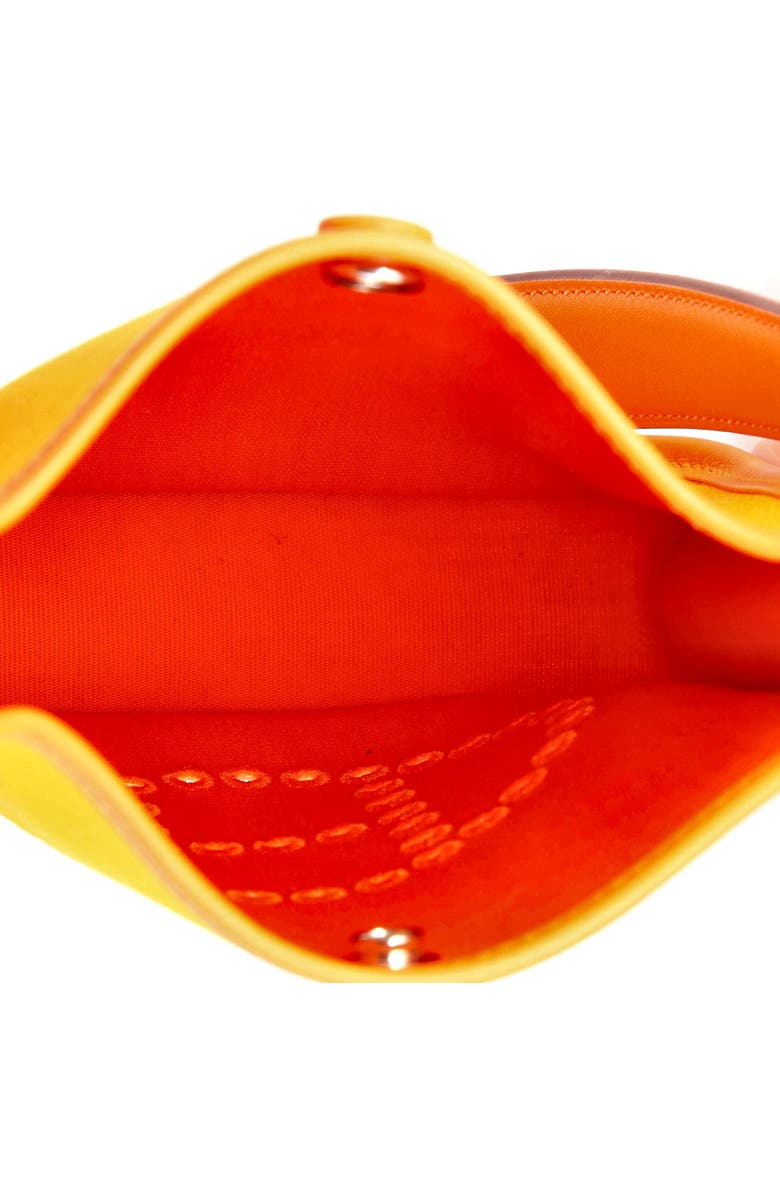 Pre-Owned Hermes Neo Evelyne Bag Toile and Leather TPM, Alternate, color, Orange Minium