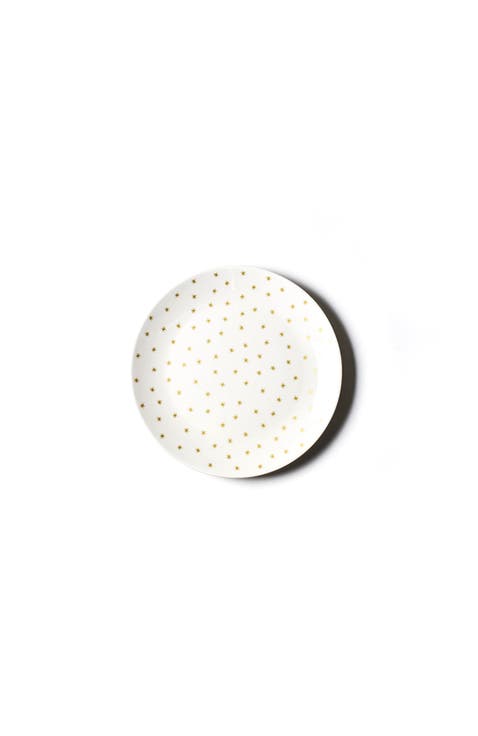 Gold Stars Dinner Plate