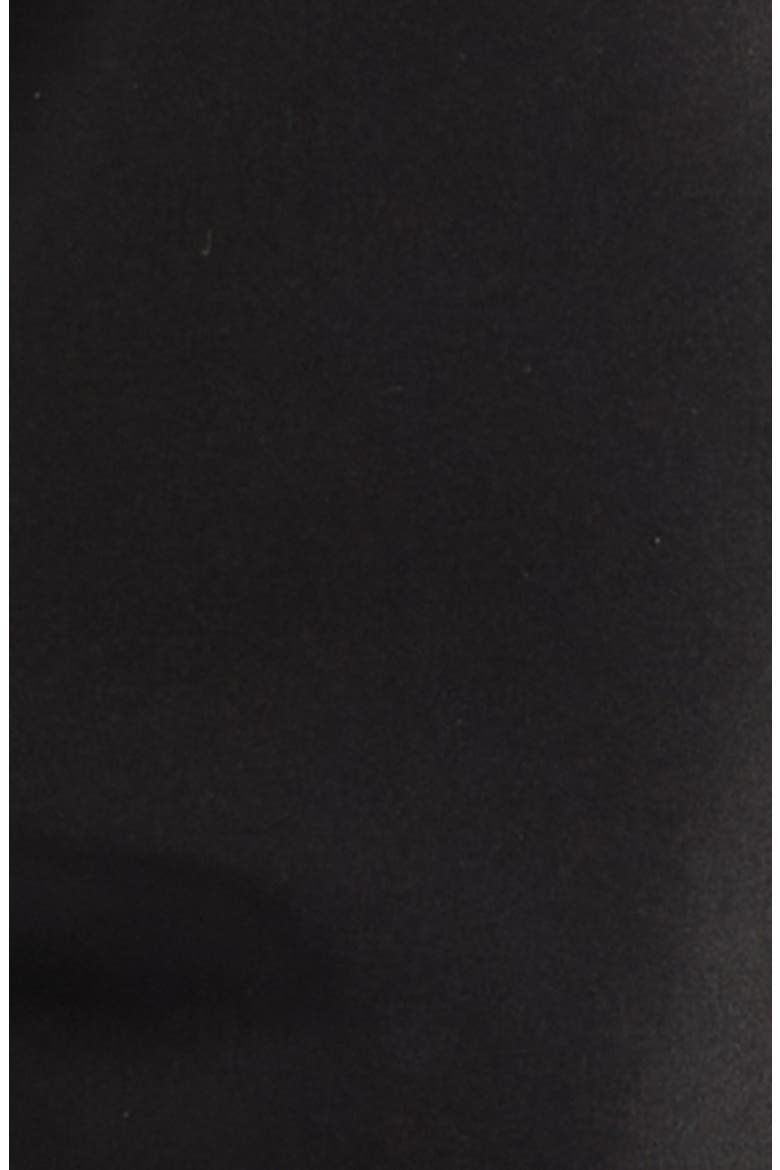 MA Core Logo Swim Trunks, Alternate, color, BLACK
