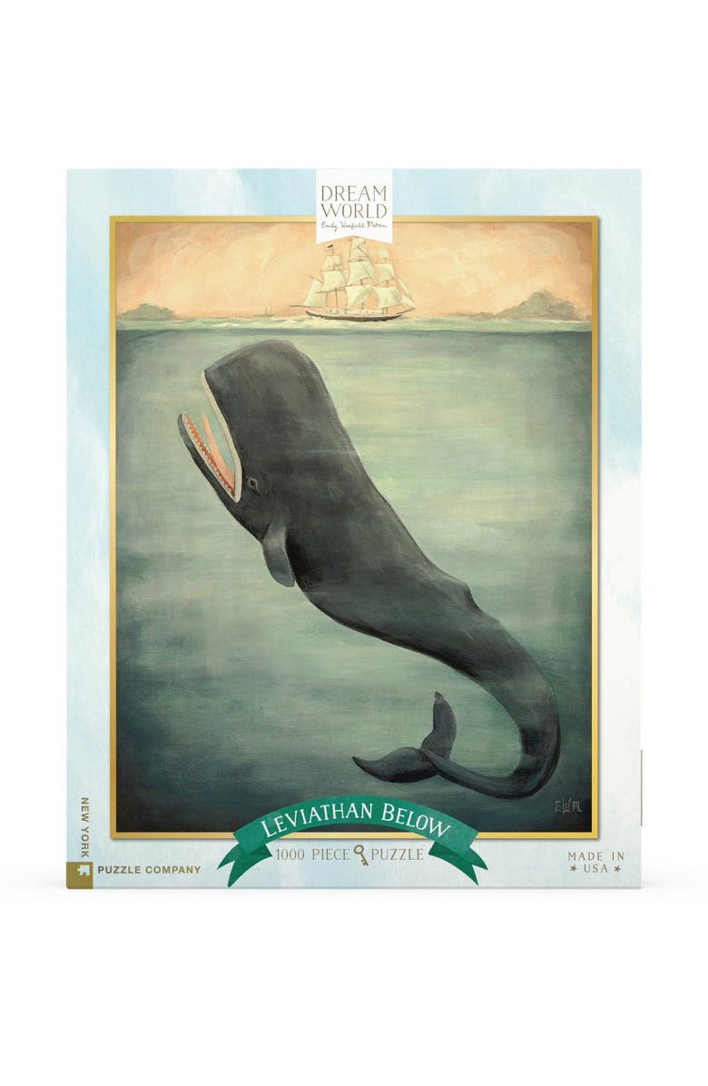 NEW YORK PUZZLE COMPANY Leviathan Below 500 Piece Puzzle, Main, color, NO COLOR