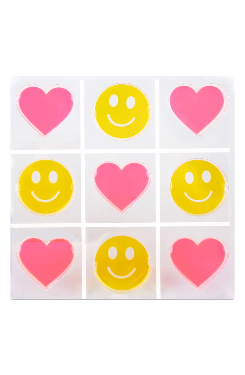 Iscream Be Happy Tic-Tac-Toe Game, Alternate, color, Multi