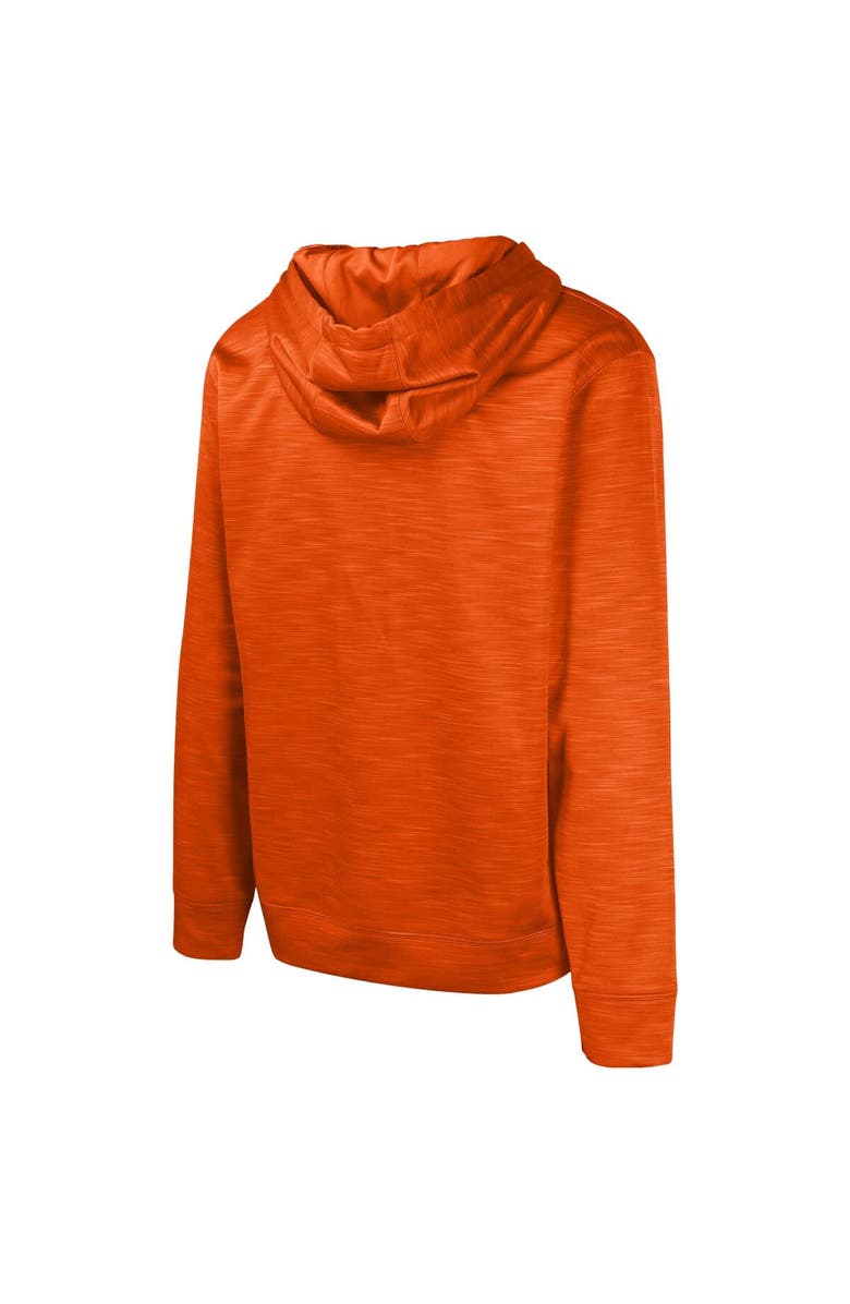 Outerstuff Men's Orange Denver Broncos Streak Fleece Pullover Hoodie, Alternate, color, Orange