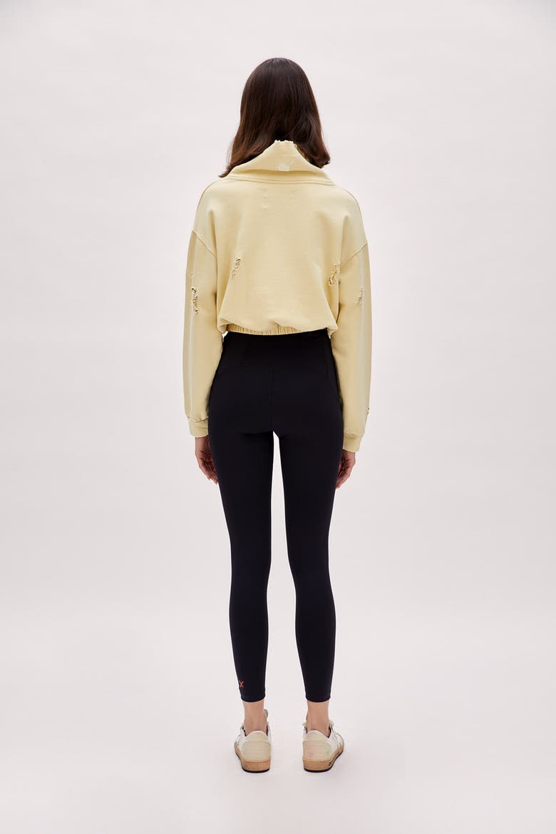 Legging With Stitch Detail, Alternate, color, BLACK