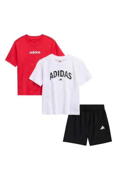Kids' 3-Piece T-Shirt & Mesh Shorts Set (Toddler)