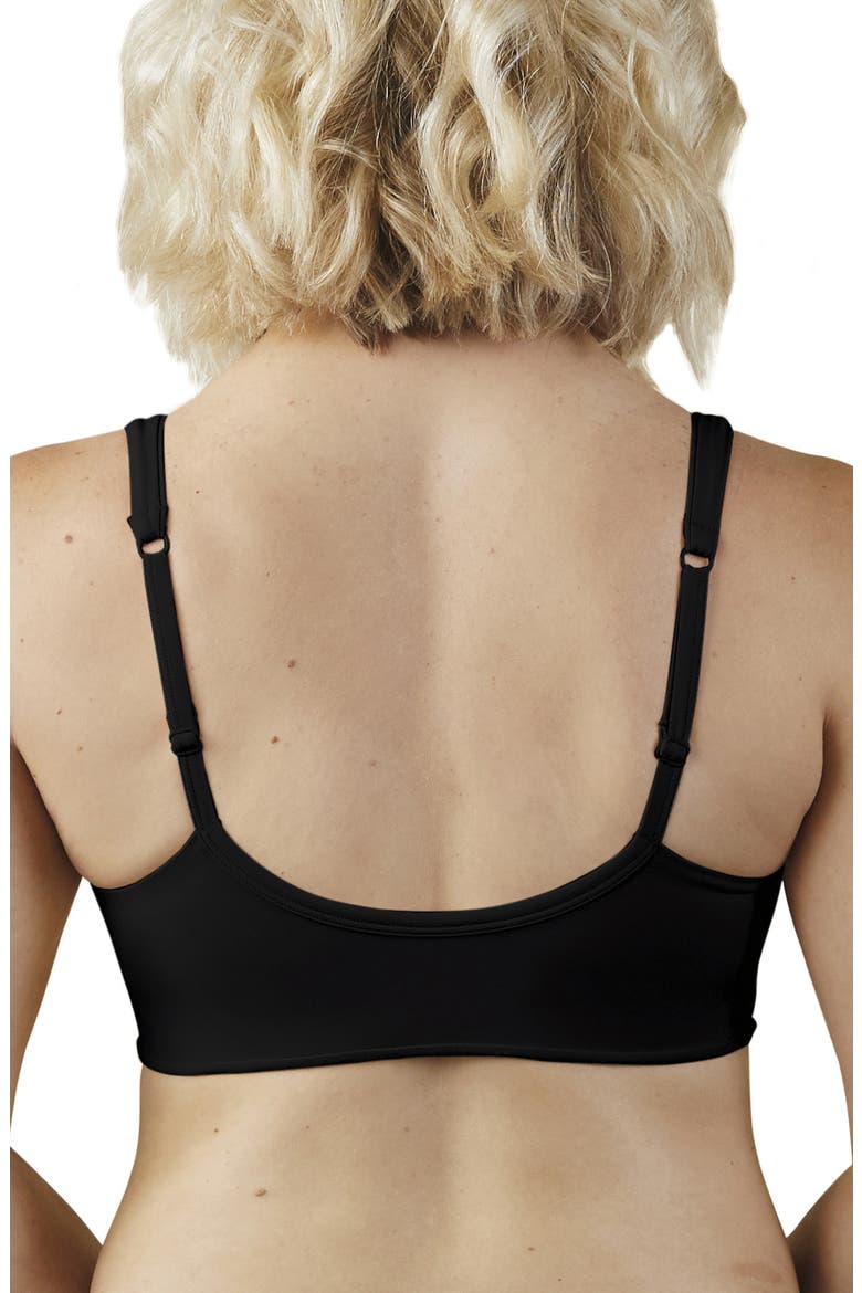Everyday Ballet Wireless Maternity/Nursing Bralette, Alternate, color, BLACK