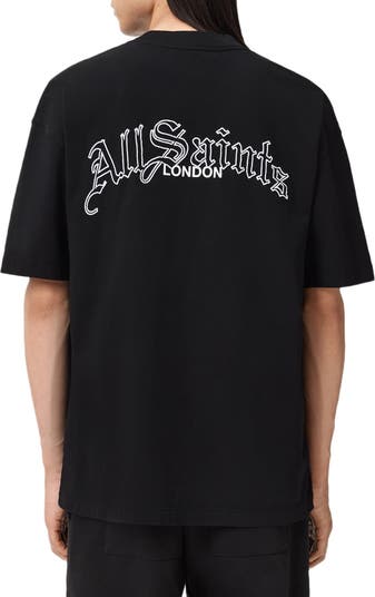 Descent Overize Embroidered Cotton T-Shirt