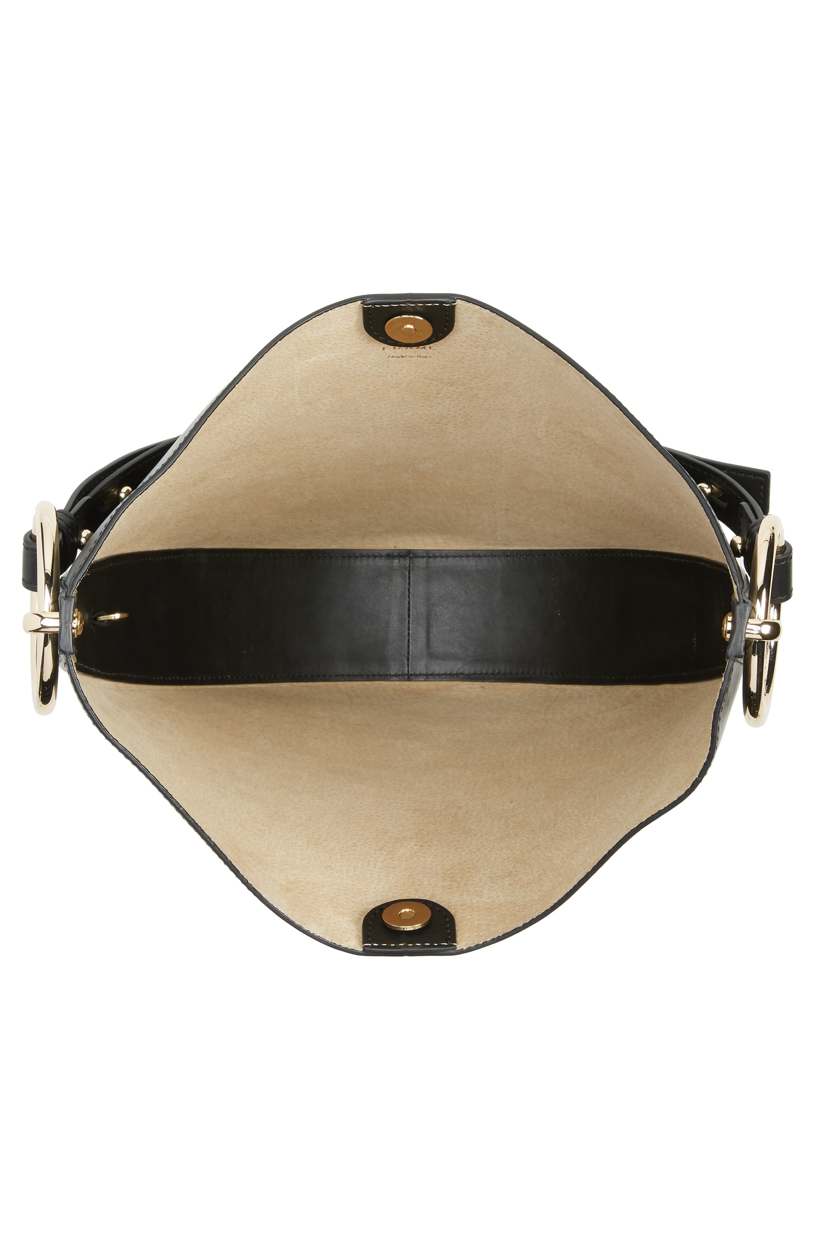 FRAME Le Switch Leather Hobo Bag, Alternate, color, 