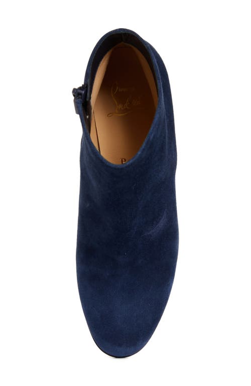Christian Louboutin Turela 85 Suede Bootie