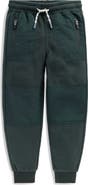 Mini Boden Kids' Warrior Knee Microfleece Joggers