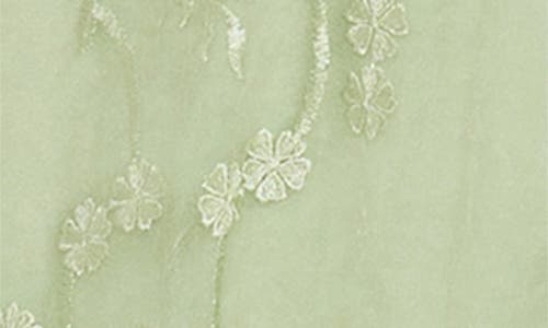 DRESS THE POPULATION DRESS THE POPULATION AUDREY EMBROIDERED FIT & FLARE DRESS