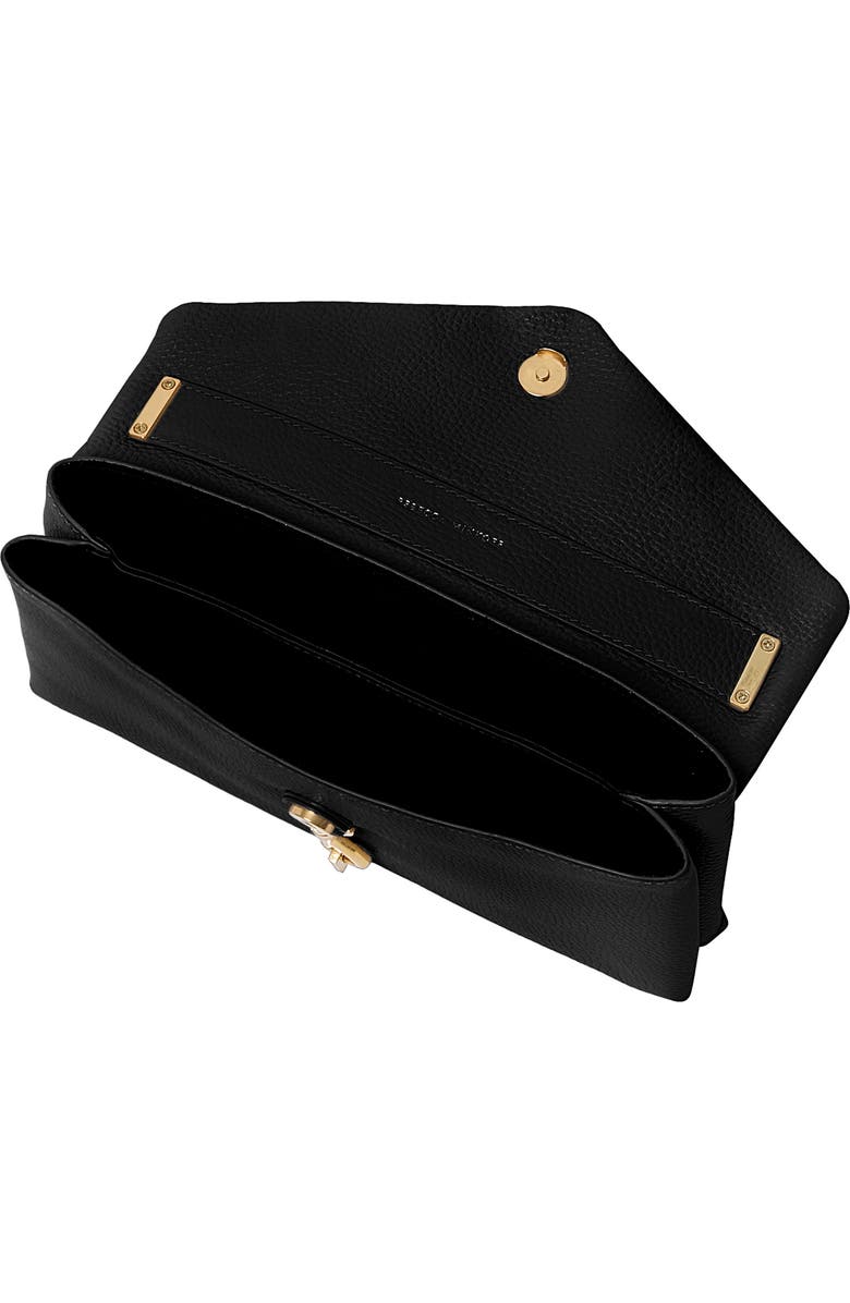 Rebecca Minkoff Megan Grained Leather East/West Crossbody Bag, Alternate, color, Black