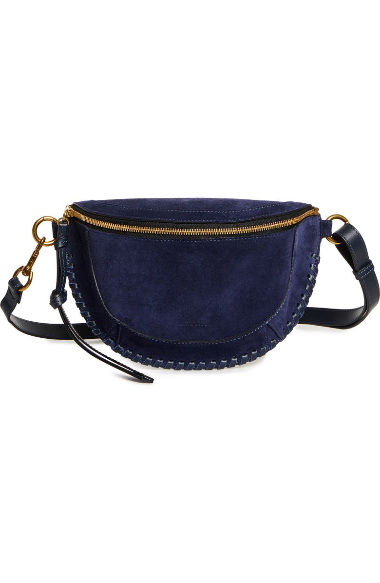 Isabel Marant Skano XO Capsule Suede Belt Bag, Main, color,