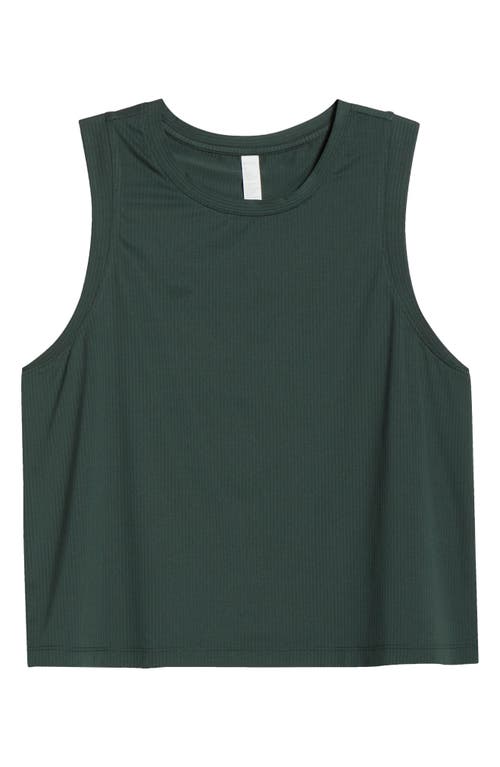 Zella Smash Hit Mesh Tank In Green