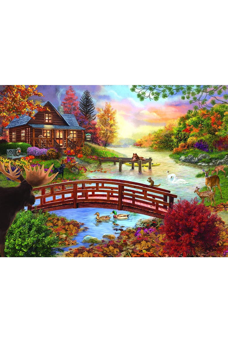 Autumn Evening 1000 piece Jigsaw Puzzle for Adults, Alternate, color, Multicolor