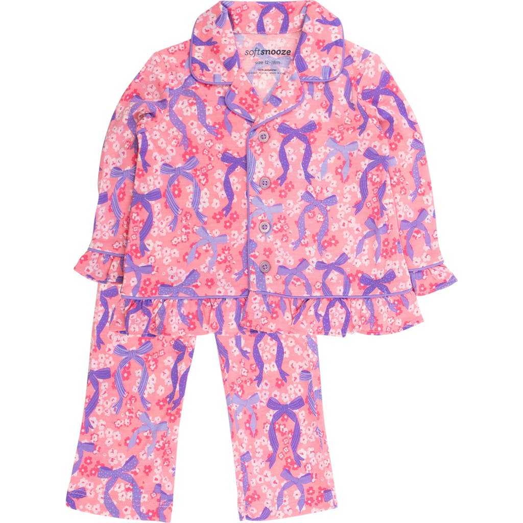 Rufflebutts Ruffle Flare Pajama Set In Multi