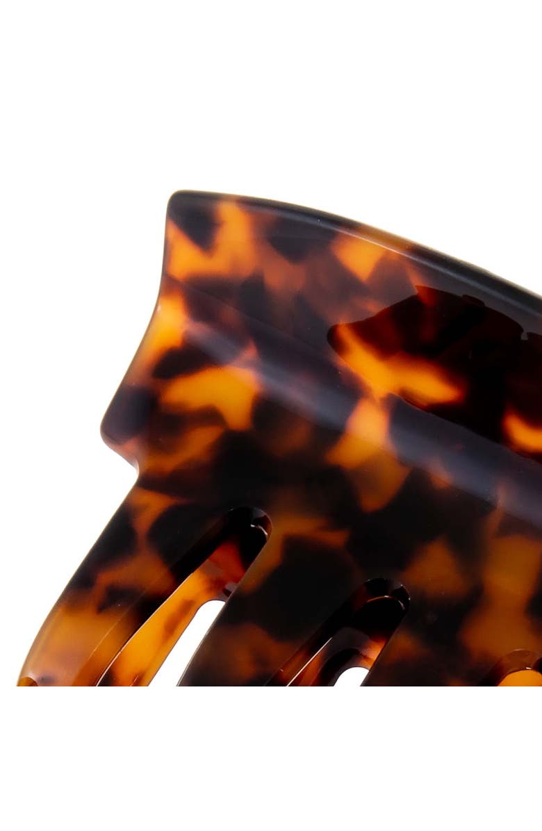 BY ADINA EDEN Medium Elongated Classic Hair Claw Clip, Alternate, color, Dark Tortoise