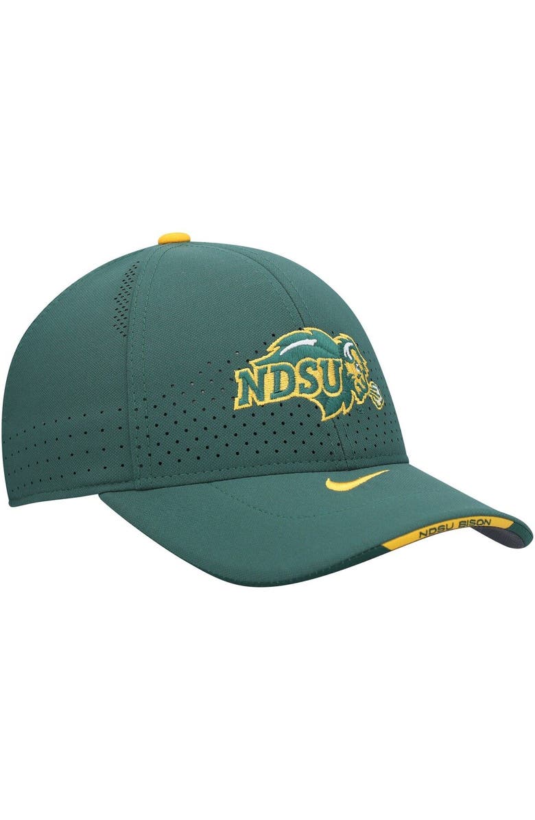 Nike Men's Nike Green NDSU Bison 2021 Sideline Legacy91 Performance Adjustable Hat, Alternate, color, 