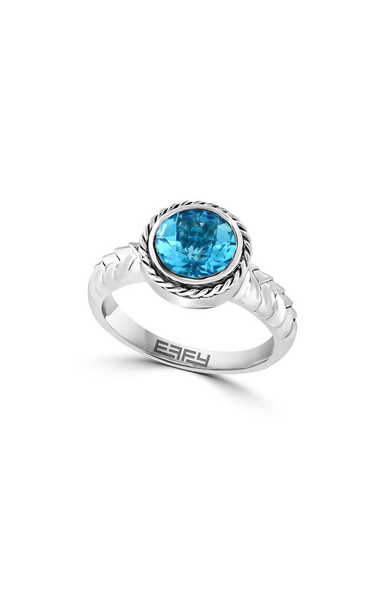 EFFY Blue Topaz Ring, Main, color,