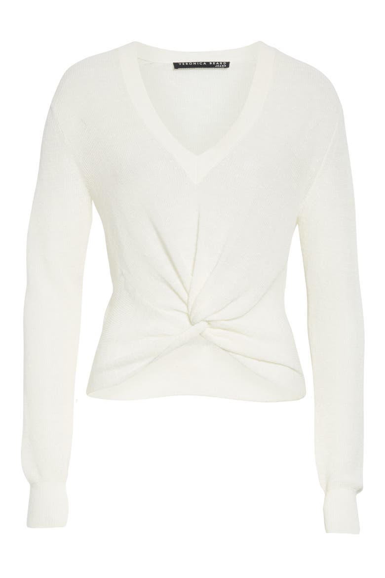 Soren Linen Blend Sweater, Alternate, color, IVORY