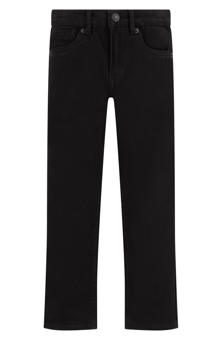 Levi's<sup>®</sup> Kids' 514<sup>™</sup> Performance Straight Leg Jeans, Main, color, Black