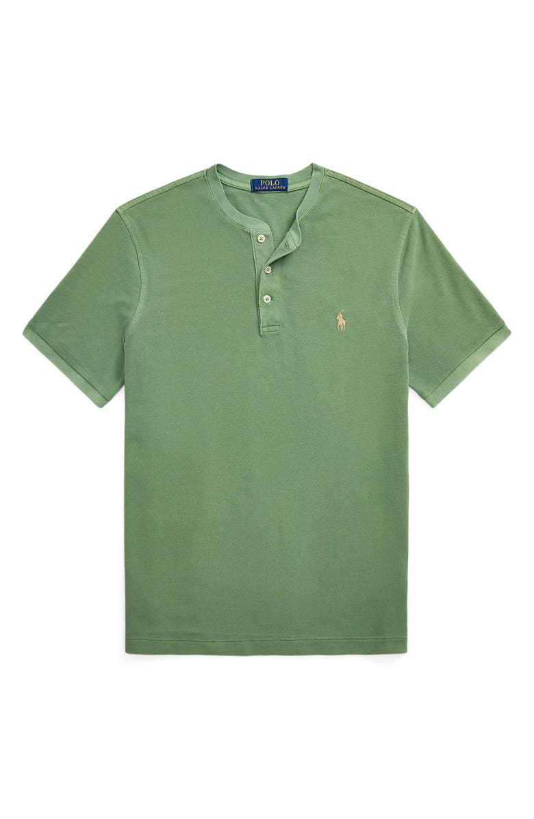 Polo Ralph Lauren Featherweight Cotton Piqué Henley, Alternate, color, 