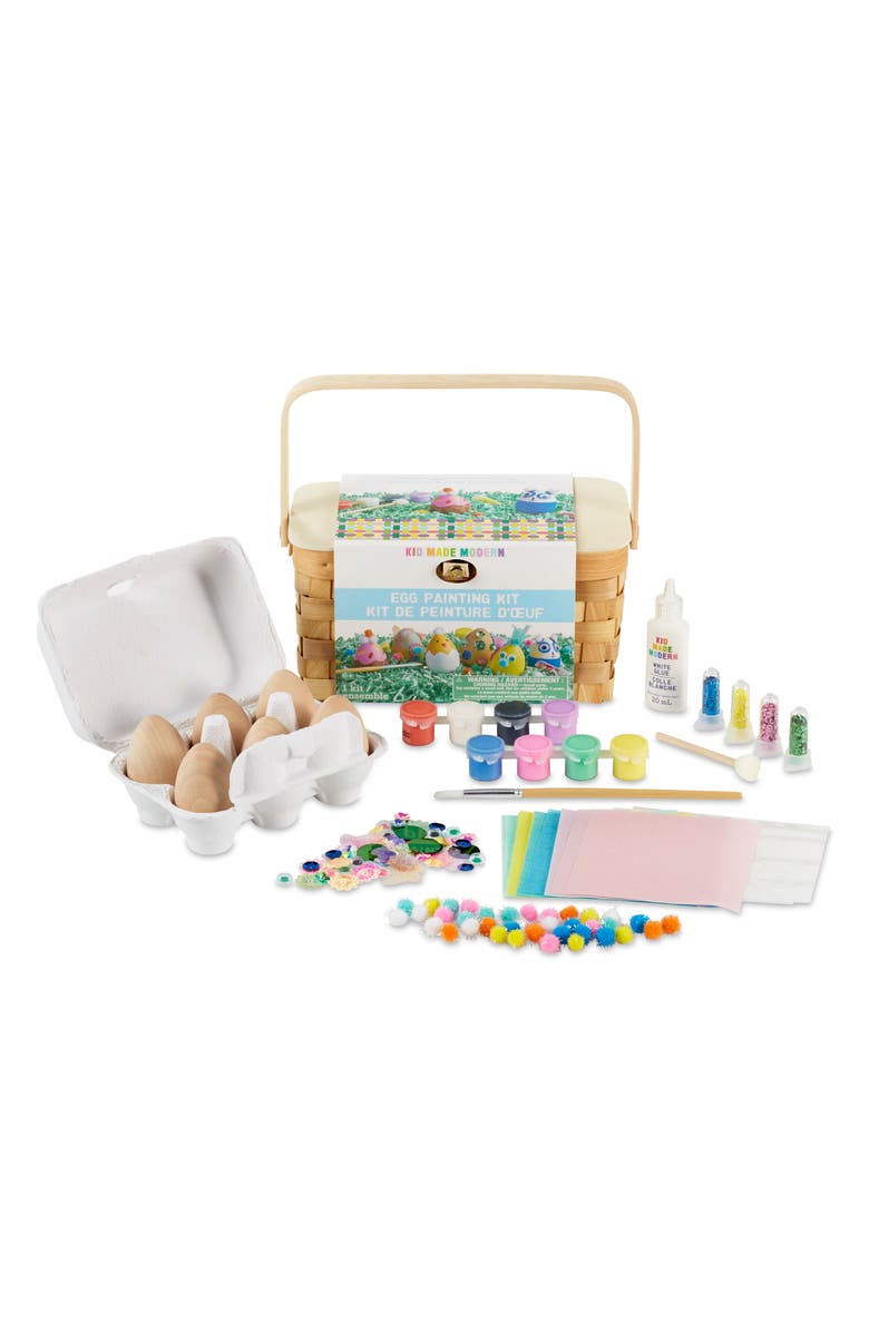 Kid Made Modern Egg Painting Kit, Main, color, 