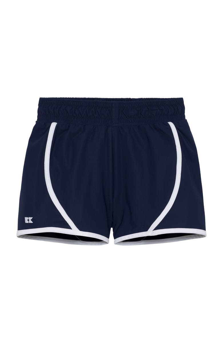 Courtside Kids Girls Twirly Skort, Main, color, Navy