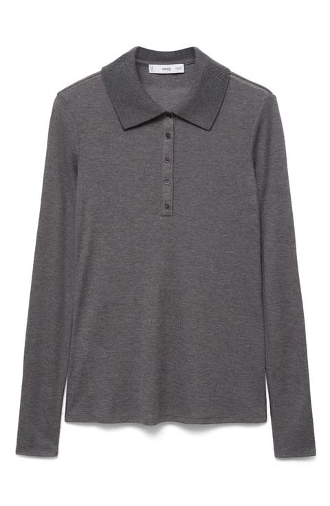Long Sleeve Polo