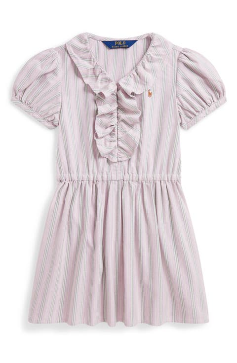 Kids' Ruffle Oxford Dress