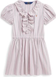 Polo Ralph Lauren Kids' Ruffle Oxford Dress