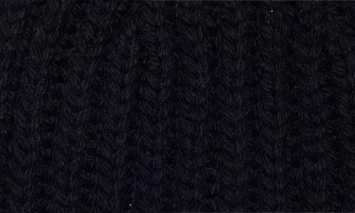 Cole Haan Chunky Knit Cuffed Beanie In Black