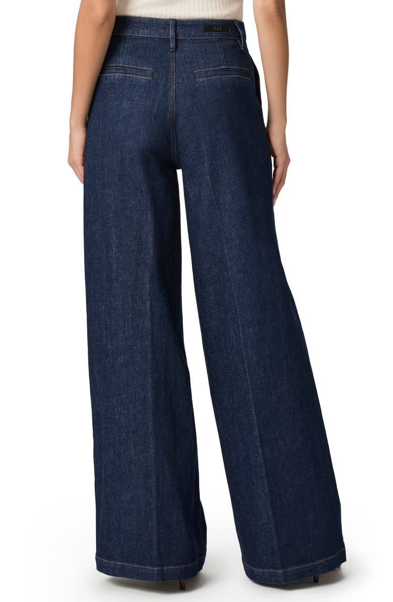 PAIGE Aurora Seamed Super Wide Leg Trouser Jeans, Alternate, color,